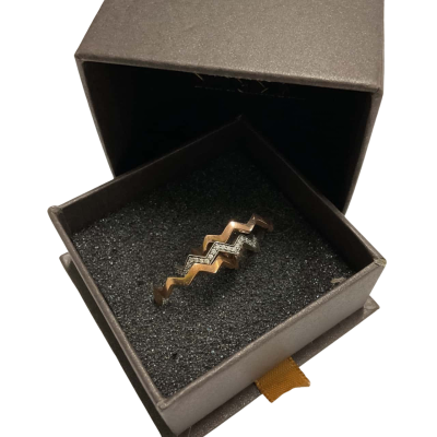 Pandora Rose Gold Plate & Silver Timeless Rings