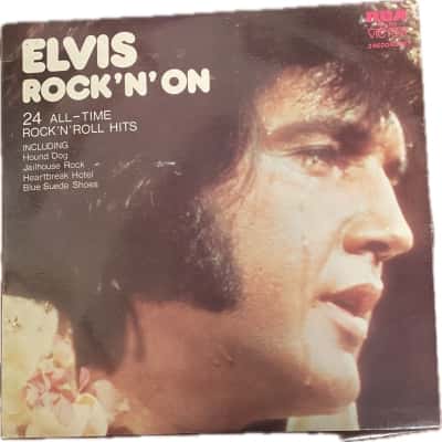 Elvis Presley- ROCK'N'ON- 24 all time rock n roll HITS ( 2 record set)