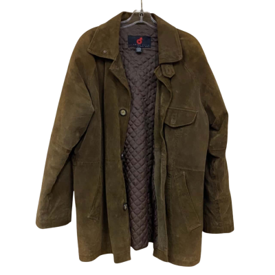 Roger David Mens Pig Suede Jacket Size L