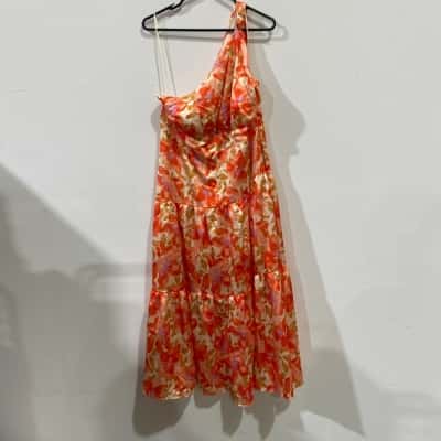 Showpo Georgina Midi Dress Womens  Size 18 Floral 