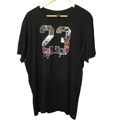 MICHAEL JORDAN Mens  Size XXXL Short Sleeve T-shirt Black  
