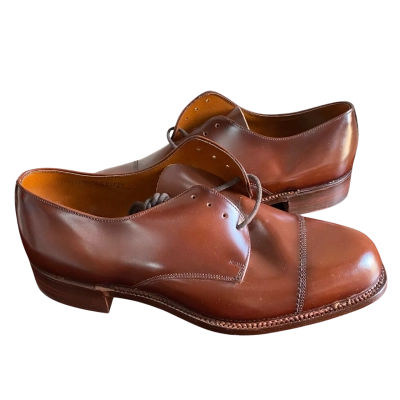 Slatters Mens  Size 6.5 Dress shoes Brown 