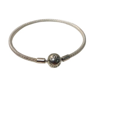 Silver Mesh Bangle  