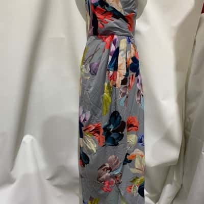 CITY CHIC STRAPLESS MAXI Dress in Contemporary Floral Size XS 