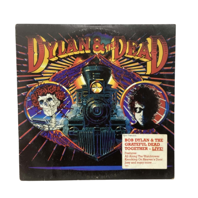 Bob Dylan & The Grateful Dead Live 12” Vinyl Record (CBS)