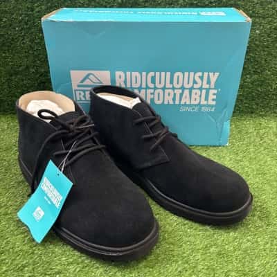 Reef Leucadian Black Suede Boots Size 12 US (11 UK)