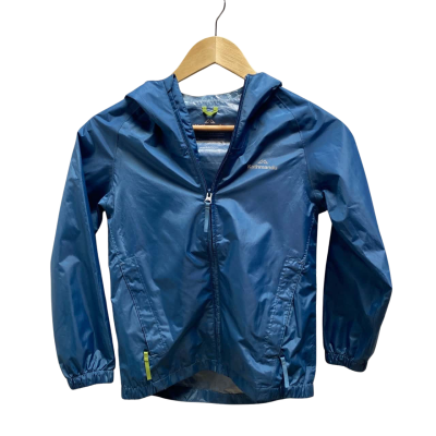 Kathmandu Boys Size 10 Blue Rain Jacket