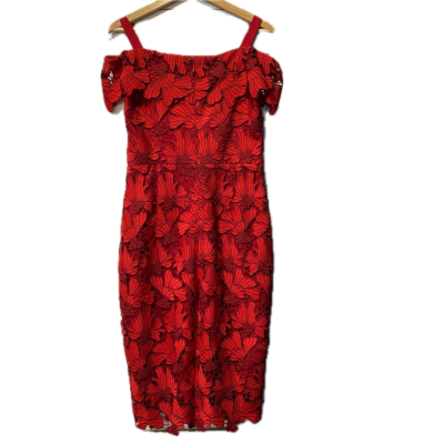 Anthea Crawford Womens  Size 10 Red dress 