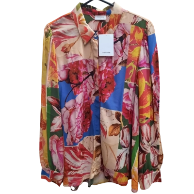 New With Tags SUSSAN Long Sleeve Floral Print Pattern Shirt