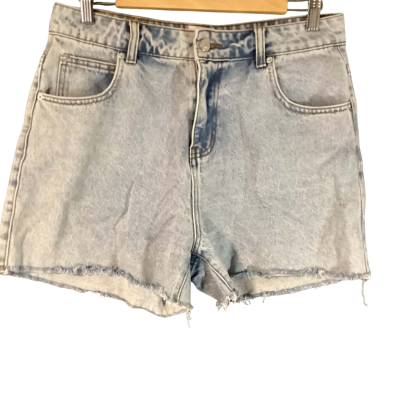 Princess Polly denim shorts  Size 12 Blue 