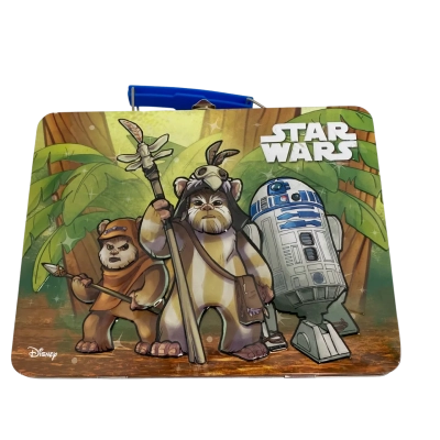 Star Wars Ewok Lunch Box Tin & Book Set