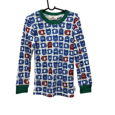 Kathmandu Kids  Size Youth Top  Blue / Pattern / White 