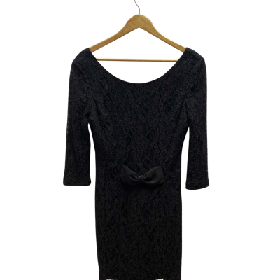 Review Womens  Size 14 Black Evening Dress