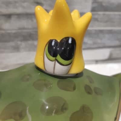 Blue Sky Frog Tea Pot