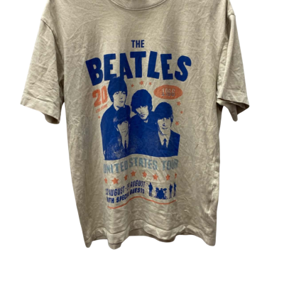 Beatles Cotton On Mens  Size XXS Cream 