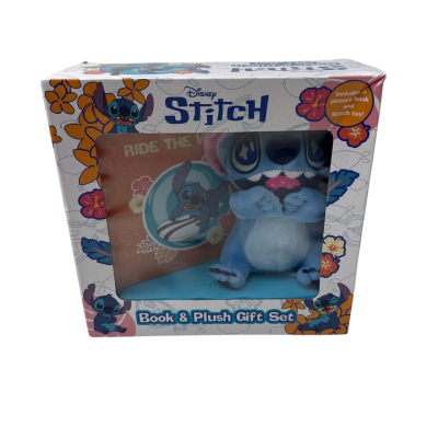 BNIB Stich  book and plush 