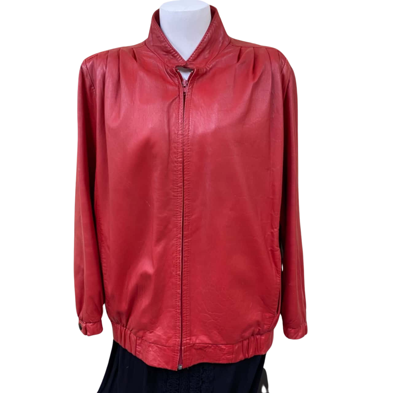 Women's Vintage Red Tartan Jacket M/L