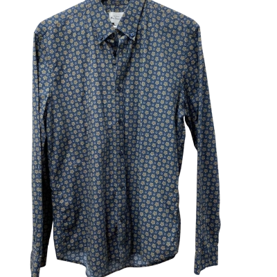 Ben Sherman Mens Printed Shirt Floral -  CARE : Size M or L  SLIM FIT