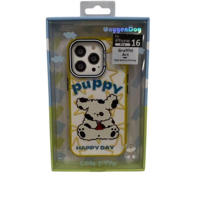 Oxygen Dog Graffiti Art Phone Case IPhone 16 Pro BNWT