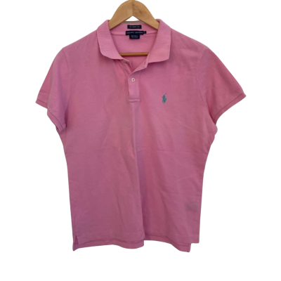 Ralph Lauren Mens  Size XL Polo Shirt Pink  