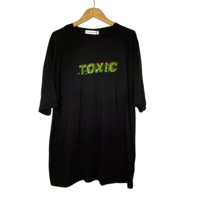 Black Friday Mens  Size L Short Sleeve T-shirt Black  / Multicoloured 