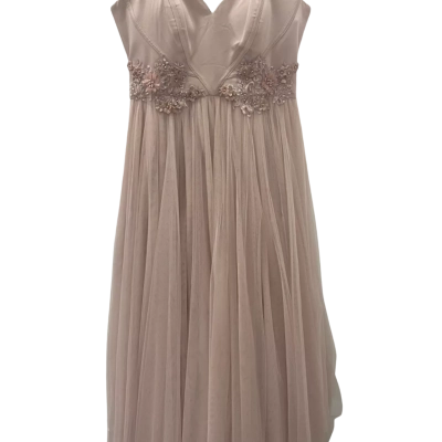 Bariano Australia. Womens  Size 14 Formal Dress / Shoestring Strap Dress Pink  