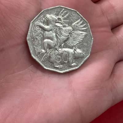 Native Australian Wildlife 50 Cent Coin