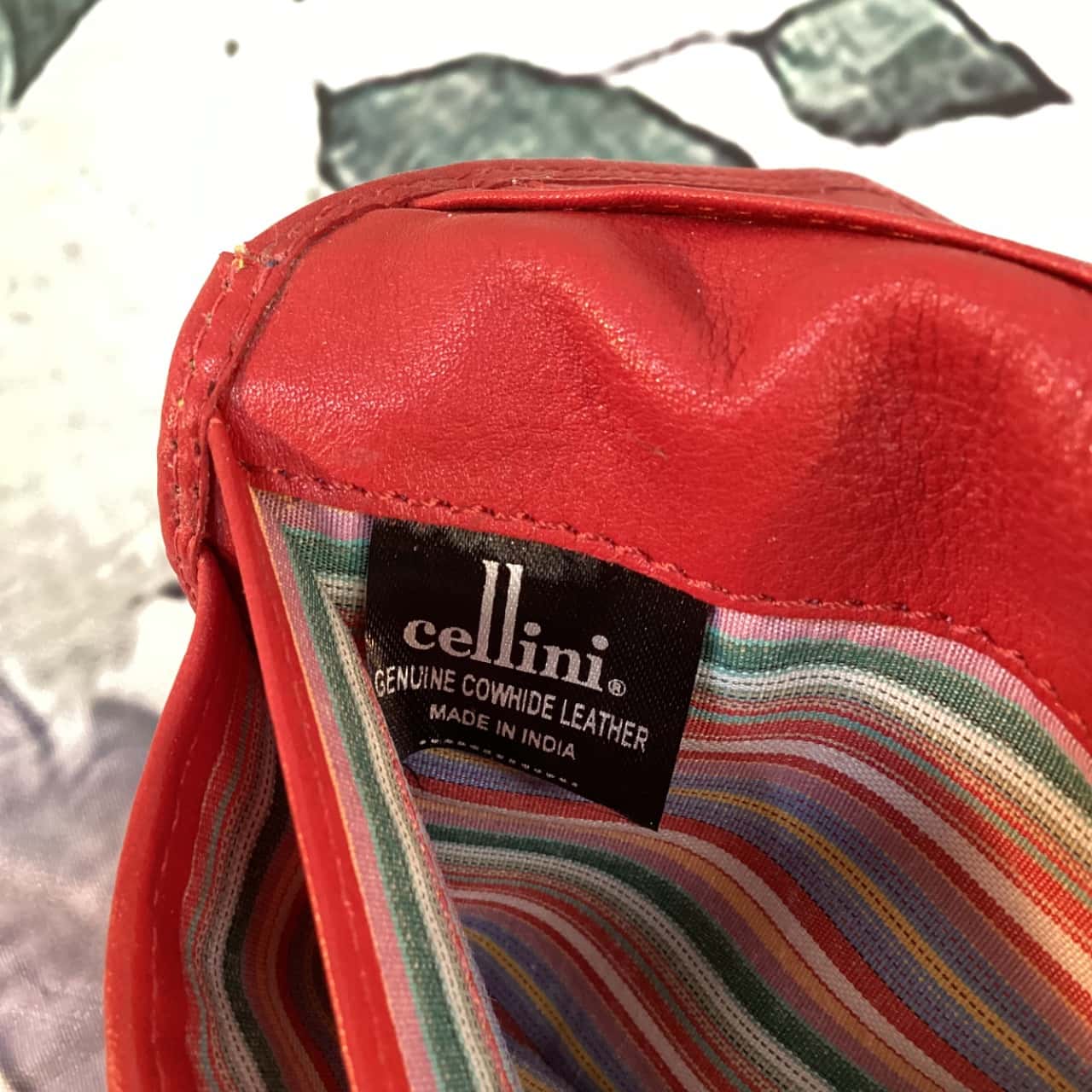 Cellini Womens Cow Hide Leather Wallet Red BNWT(s)