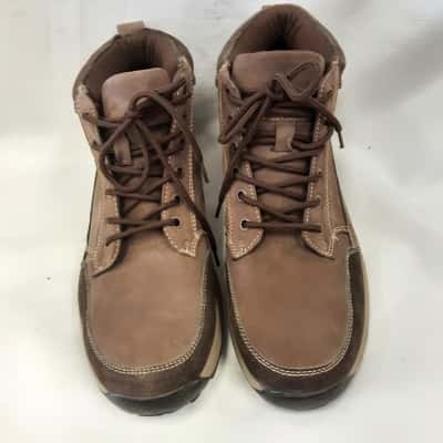 Cotswold English country wear leather and suede hiking Style lace-up boots