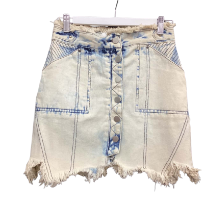 IX AH -  Womens  Size 6 Denim Skirt Blue 