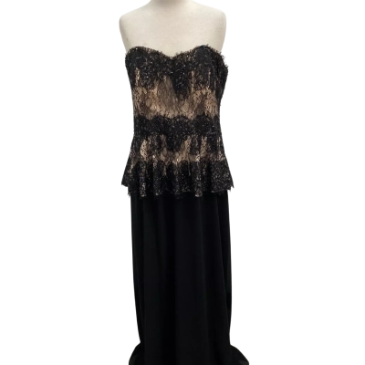 City Chic Maxi Beaded Strapless Dress.  Size XS.  New with tags