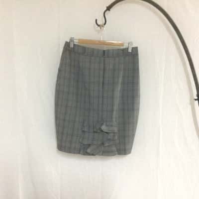 Ben Sherman Womens  Size M Checked / Grey 