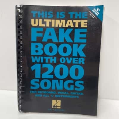 Hal Leonard music book 1200 songs