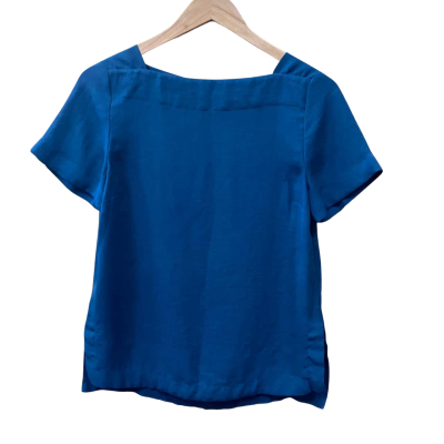 Saba Teal Short Sleeve Top Size 6