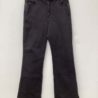Witchery Womens Jeans Black Size 14