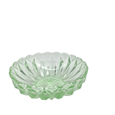 ART DECO GREEN DEORESSION SMSLL BOWL