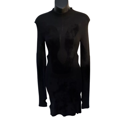Dion Lee Womens  Size XS Bodycon Dress Black  