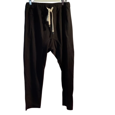 Bassike Women’s  Size 2 Casual Pants / Track Pants Black  / White 