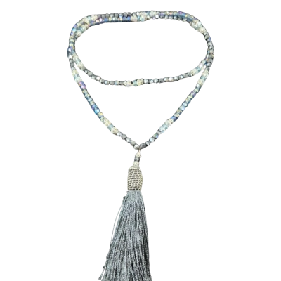 Hand Made Tassel Beaded Necklace