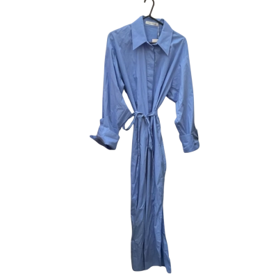 Camilla & Marc Womens Size 14 ‘Walker’ Cotton Shirt Dress Blue 