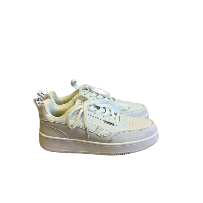 LA Gear Men's Size 8 Faux Leather Sneakers White 