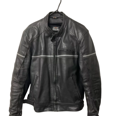  Mens M2R Size M Black Biker Jacket
