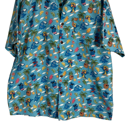 Lowes Men's Size XXL Printed Shirt Multicoloured 