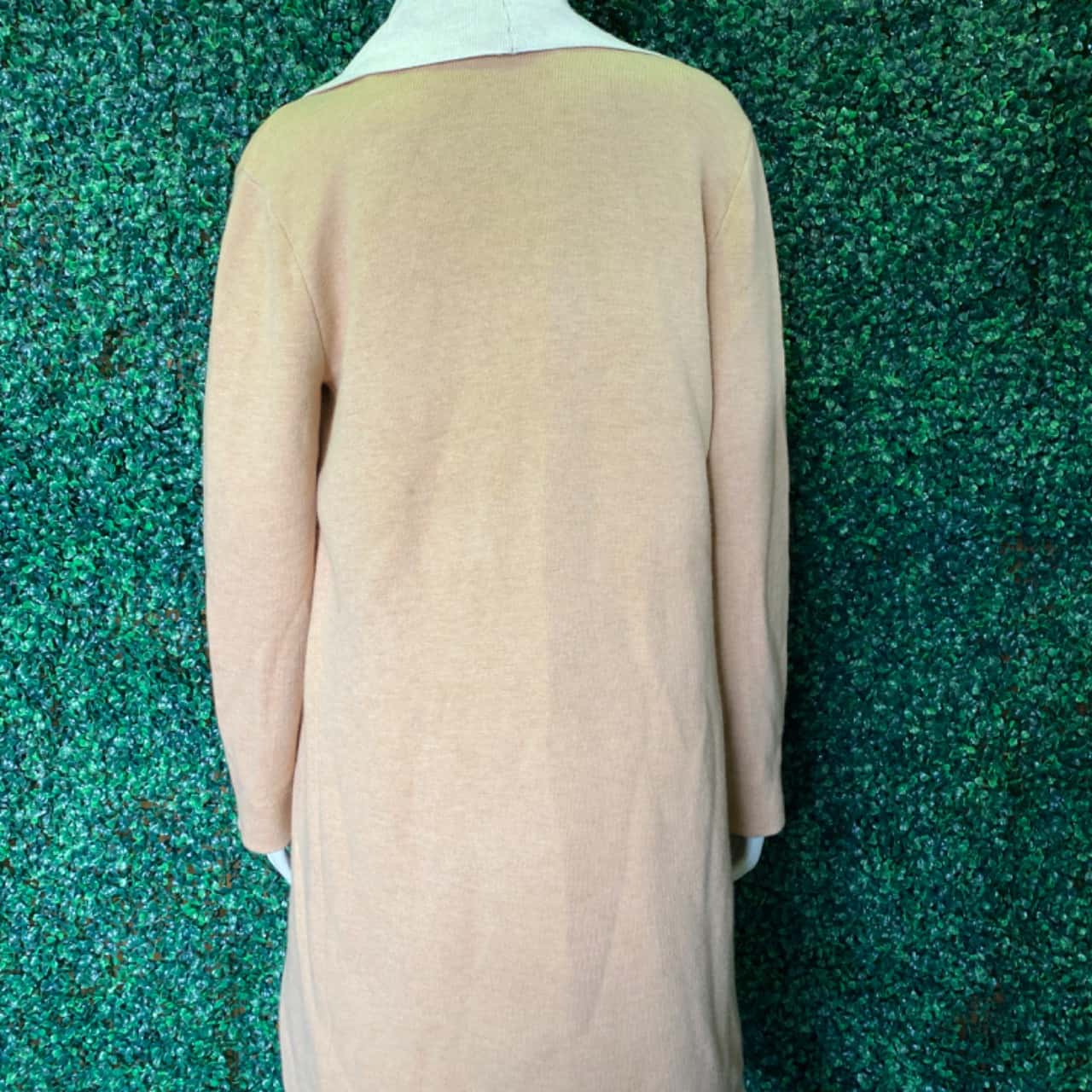 Portmans Womens Size L Cardigan Camel/Cream(s)