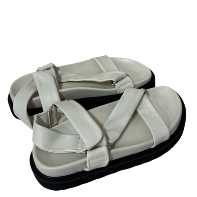 Seed Heritage Womens Size 38 Sandals Black / White 