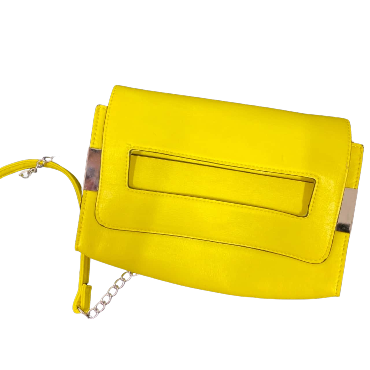 Amber Rose Womens Shoulder Bag Yellow