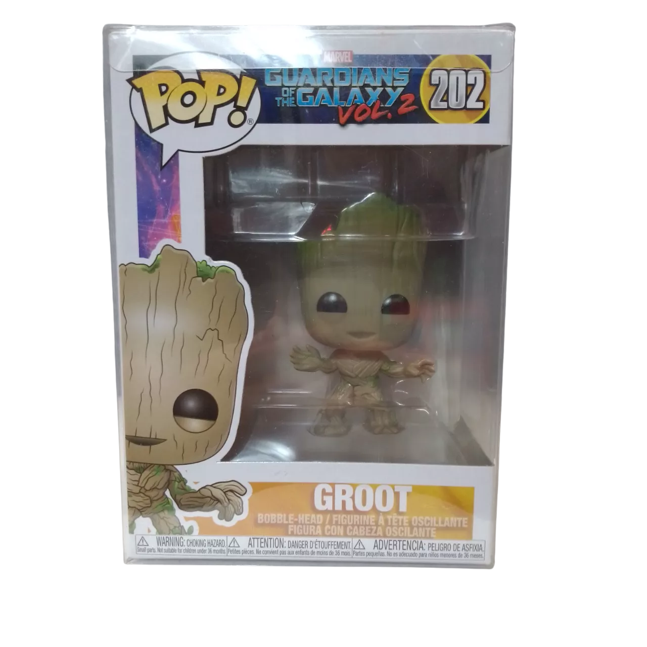 Funko Pop! Guardians of the Galaxy Vol. 2 #202 Groot Bobble-Head 