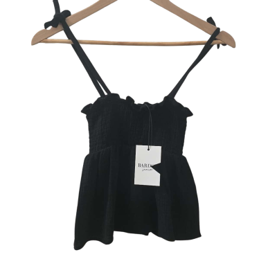 BNWT Barrdot junior Nora Shirred top - size 8