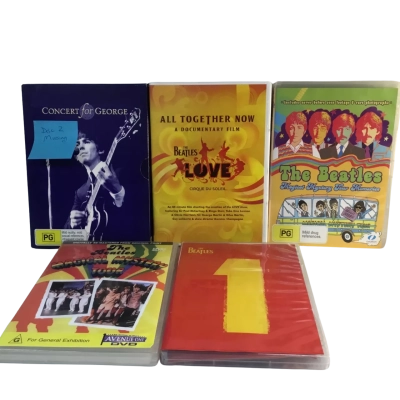 The Beatles DVD Sets As pictured