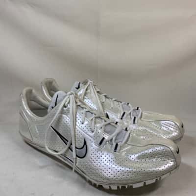 WHITE PEARL BOWERMAN TRACK AND FIELD NIKE RUNNING SHOES 10